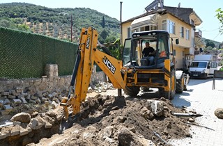 Küçükkumla’da Doğalgaz Çalışmaları Başladı
